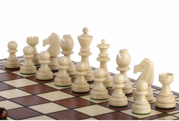 Шахи MADON Турнірні інтарсія №8 коричневий, бежевий Уні 54х54см арт 98 00000021780