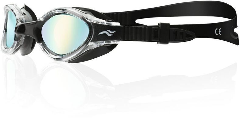 Очки для плавания Aqua Speed ​​TRITON 2.0 MIRROR 60418 черный, серый OSFM 283-53