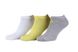 Шкарпетки Sergio Tacchini 3-pack білий, сірий, жовтий Жін 38-41 00000008227 фото 1
