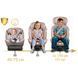 Автокрісло Nukido Aero Line ISOFIX 0-36 кг, бежеве 710122 фото 5