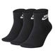 Шкарпетки Nike U NK NSW EVRY ESSENTIAL ANKLE 3PR чорний Уні 34-38 00000009191 фото 3