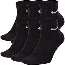 Шкарпетки Nike U NK EVERYDAY CUSH ANKLE 6PR-BD чорний Уні 38-42 00000014013