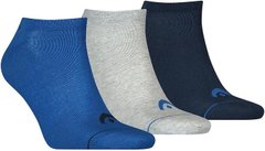 Шкарпетки Head SNEAKER 3PPK UNISEX синій, сірий, темно-синій Уні 35-38 00000011716
