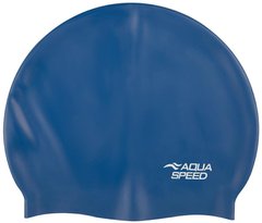 Шапка для плавання Aqua Speed MONO XL 3863 синій Уні OSFM 00000028443