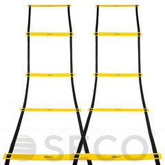 Набір драбинок SECO на 8 сходинок 4 м., жовтого кольору 18100200 (2 шт.)