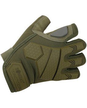 Рукавички тактичні KOMBAT UK Alpha Fingerless Tactical Gloves (kb-aftg-coy-m) kb-aftg-coy-m