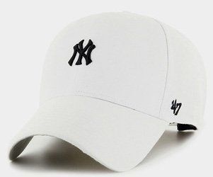 Кепка 47 Brand MLB NEW YORK YANKEES BASE RUNN білий Уні OSFA 00000029718