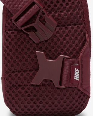 Сумка через плече Nike NK NSW ESSNTL CRSSBDY-MTL PULL 1L бордовий Уні 20.5x12.5x5 см FB2850-681