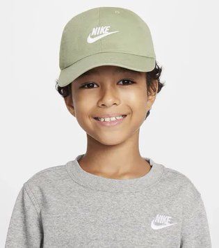 Кепка Nike K NK CLUB CAP US CB FUT WSH хакі Діт 1SIZE FB5063-386