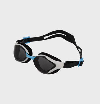 Очки для плавания Arena AIR-BOLD SWIPE серый, черный, голубой OSFM 004714-101
