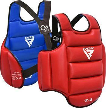 Жилет RDX SEMI CONTACT CHEST GUARD SCC-T2 красный, синий S/M SCC-T2R-U
