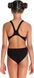 Купальник закрытый для девочек Arena TEAM SWIMSUIT SWIM TECH SOLID черный Дет 164 см 004764-550 фото 3