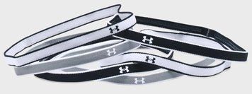 Повязка на голову Under Armour Mini Headbands (6pk) черно-белый Уни UNI 1286016-005