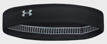 Пов'язка на голову UA Play Up Headband чорний жіночий OSFM 1366241-001
