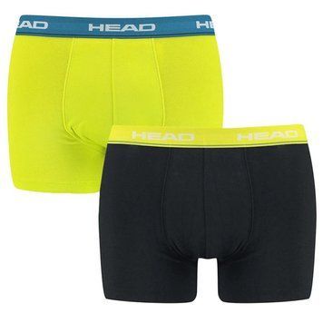 Труси-боксери Head BASIC BOXER 2P жовтий, чорний Чол L 00000019598