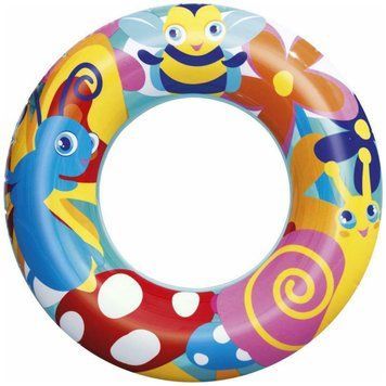 Плавальне кільце Aqua Speed BESTWAY DESIGNER 51 см мультиколор Діт age 3-6 00000036559