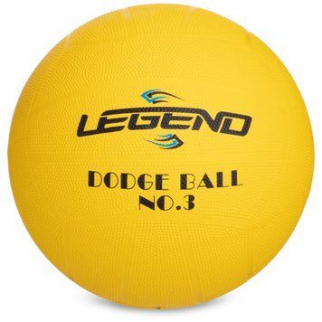 М'яч гумовий Dodgeball для гри у вишибалу Zelart DB-3284 №3 DB-3284