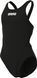 Купальник закрытый для девочек Arena TEAM SWIMSUIT SWIM TECH SOLID черный Дет 164 см 004764-550 фото 1