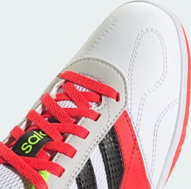 Футзалки Adidas SUPER SALA III J белый, красный 38 EU (23,3см) JP5435