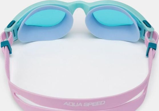 Очки для плавания Aqua Speed ​​AURORA 63130 голубой, розовый One Size 745-63