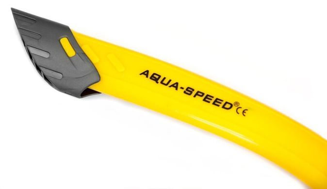 Дыхательная трубка для снорклинга Aqua Speed COMET 4818 желтый Уни OSFM 00000029615