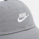 Кепка Nike U NSW H86 FUTURA WASH CAP сірий Уні OSFM 00000025806 фото 3