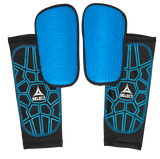 Щитки футбольні Select SHIN GUARD SUPER SAFE v23 синій, чорний Уні  647810-019