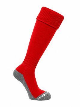 Футбольные гетры Uhlsport 105753, размер 41-44 (красные) 105753-41-44