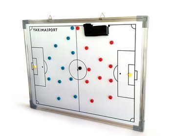 Доска тактическая футбольная Yakimasport 100074 45 х 60 см, серая 5903137554475