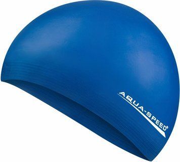 Шапка для плавання Aqua Speed SOFT LATEX 5725 темно-синій Уні OSFM 122-02