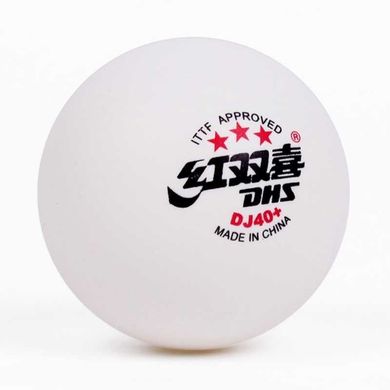 М'ячі для настільного тенісу DHS 3* Free Cell Dual D40+ Ball 10шт. bdhs10