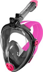 Повнолицьова маска Aqua Speed SPECTRA 2.0 9912 чорний, рожевий Уні S/M 00000028847