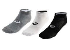Шкарпетки Asics 3PPK PED SOCK білий, сірий, чорний Уні 39-42 00000003102