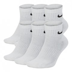Шкарпетки Nike U NK EVERYDAY CUSH ANKLE 6PR-BD білий Уні 38-42 00000014740