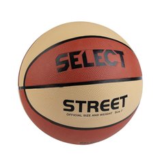 Мяч баскетбольный резиновый Select Street Basket №5