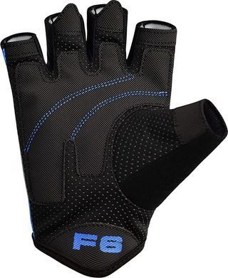 Тренировочные перчатки RDX GYM GLOVES SUMBLIMATION F6 черный, синий, серый XXL (WGS-F6U) 00000041885