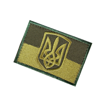 Патч/липучка Прапор України Олива (6556), M 6556(M)