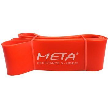 Резинка-петля силовая Meta Elastic power band x-heavy оранжевый Уни 8,3х208 см 4003000504