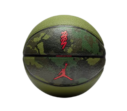 М'яч баскетбольний Nike JORDAN ALL COURT 8P Z WILLIAMSON DEFLATED хакі Уні 7 00000015017