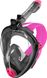 Повнолицьова маска Aqua Speed SPECTRA 2.0 9912 чорний, рожевий Уні S/M 00000028847 фото 1