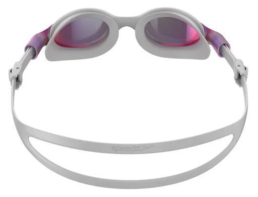 Очки для плавания Speedo VUE MIR GOG AU белые, синие, оранжевые Жен OSFM 8-1096016674