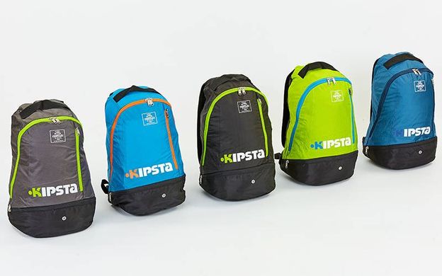 Рюкзак спортивний KIPSTA 2122 (Сіро-чорний) 2122-GY/BK