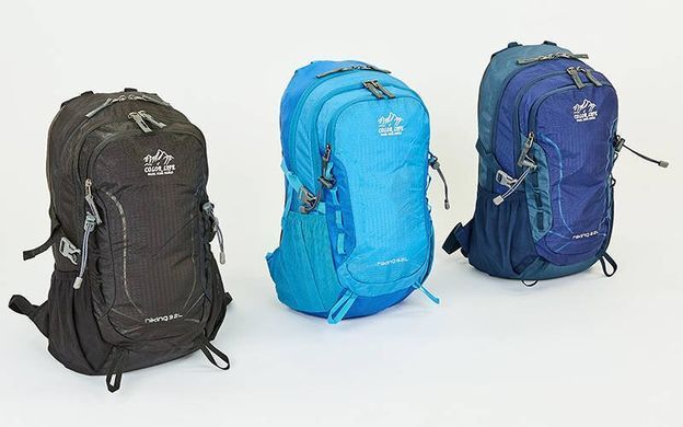Рюкзак спортивный с жесткой спинкой COLOR LIFE V-25л TY-1928 (Голубой) TY-1928-BЕ