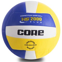 Мяч волейбольный CORE HYBRID CRV-030 (PU, №5, 3 сл., сшит машинным способом)