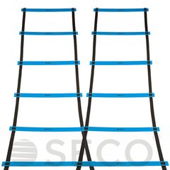Набір драбинок SECO на 12 сходинок 6 м., синього кольору 18101400 (2 шт.)