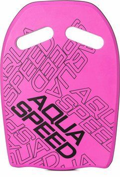 Дошка для плавання Aqua Speed WAVE KICKBOARD 3980 рожевий Уні 43x28x3,6cм 539-03