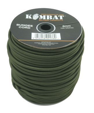 Шнур еластичний KOMBAT UK Bungee Cord 6 mm kb-bc-100