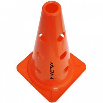 Конус для тренировок с отверстиями Meta Cone Marker with holes 2.0 оранжевый Уни 38 см 1801514204