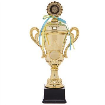Кубок спортивный наградный SP-Sport Luck YK082A высота 44см., золотой YK082A