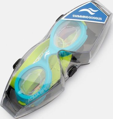 Очки для плавания Aqua Speed ​​BONITO 63112 синий, зеленый One Size 743-30
